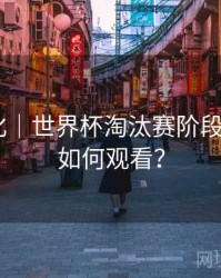 体验优化｜世界杯淘汰赛阶段在B体育如何观看？